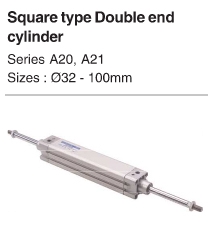 Square Type Double End Cylinder Square Type Double End Cylinder